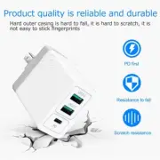 High-Voltage Premium 3Port QC 3.0 Charger for Samsung Galaxy Note 8 N950U AT&T