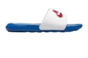 Men's Nike Victori One Slide White/University Red-Royal (CN9675 104) Size 13