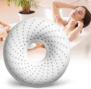 Hydrogen Bath Ball Tablets Bombs for Muscle & Stress Relief, Reusable Design for Full Body, Foot, or Hand Bath-White