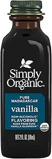Simply Organic Simply Organic Vanilla Flavoring (Non-Alcoholic) 59ml, 59 ml
