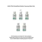 5 x New Avon True Nutra Effects Micellar Cleansing Water 50ml ~ Travel Size