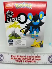 Mega Construx Pokemon Building Set Luxio New Sealed Inv-1242