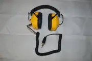 MINELAB ~ EQUINOX 600 & 800 ~ HEADPHONES ~ WATERPROOF ~ YELLOW ~ NEW