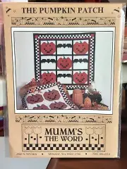 1991 Mumm's the Word Pattern The Pumpkin Patch, New, Debbie Mumm