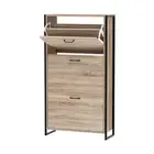 Shoe Cabinet Shoes Storage Rack Wooden Organiser Up to 24 Pairs Shelf Cupboard