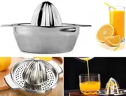 Stainless Steel Fruit Lemon Citrus Orange Juicer Manual Press Squeezer Tool