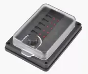 NARVA 10 Way Fuse Block LED Fuse Junction Box Blade Fuse Terminal Box 54445BL
