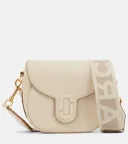 [Marc Jacobs] Marc Jacobs The J Marc Small leather saddle bag One size white