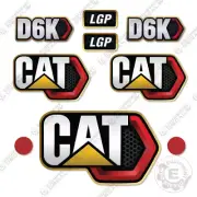 Fits Caterpillar D6K Custom Next Gen Dozer Decal Kit - 7 YEAR OUTDOOR 3M VINYL!