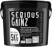 The Bulk Protein Company - Serious Gainz – Mass Gainer Protein Powder – White Chocolate 5kg