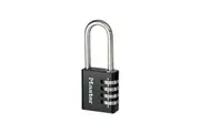 Master Lock Black Finish Combination Padlock (Multi Colour) (40mm 4 Digit - 51mm Shackle)
