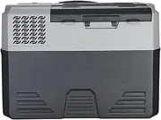 52L Portable Draw-bar Refrigerator 12V 24V DC Compressor Battery Powered Refrigerator For Car