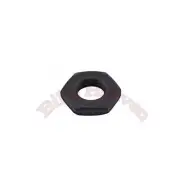 Bicycle Bike Black Lock Nut 4mm 3/8" x 26t AxIe Chopper Lowrider BMX MTB