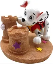 Nickelodeon Paw Patrol Aquarium Ornament Decoration Marshal **NEW in PACKAGE**