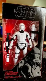 Star Wars The Black Series First Order Flametrooper #16 NIB