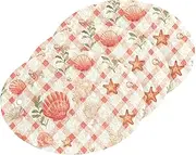 Pink Checkerboard Shells Absorbent Clean sponges Magic Eraser All-Purpose Decorative Dish sponges for Washing Dishes New Home Essentials (3 Count)