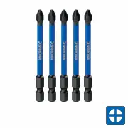Kincrome K21244 - Impact Bit PH#2 75mm 5 Pack