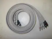 Steren Electronics 254-612IV PYTHON CABLES 12FT Component Cable Set