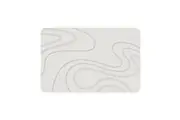 New Oriental Hard Diatomite Bath Mat (Flow) 60x39CM Quick Absorption Anti-Bacterial - Off White