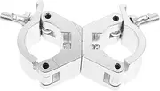 JEWEDECO Light Buckle Metal Light Camp Metal Light Truss Pole Clamp Double Clamp Light Hooks Lamp Accessories Light Clamps Truss Moving Head Light Clamp Light Accessory Light Clip