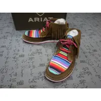 在飛比找蝦皮購物優惠-美國品牌 ARIAT 麂皮流蘇休閒鞋 UK4 USA 6.5