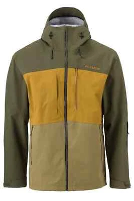 Flylow Quantum Pro Jacket - Men's - XS / Evergreen/Rye/Capers