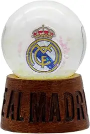 CyP Brands - Real Madrid, Snowball, Real Madrid Crest, Football, Multicoloured, Official Product