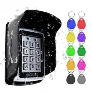 Metal Access Control Keypad Waterproof Cover Outdoor Door Opener Electronic Lock
