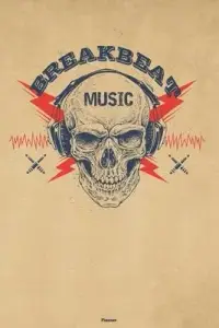 在飛比找博客來優惠-Breakbeat Music Planner: Skull