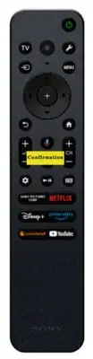 SONY RMF-TX820U OEM 2024 TV Remote with Voice and New Cleanable remote case