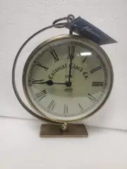 Antique table clock mother's day special, Antique Brass finish.