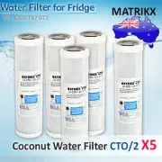 X5 Matrikx + CTO/2 Coconut Water Filter 5 Micron 10" (cb-cto-10)