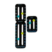 Tennis Racket and Padel Scorekeeper Small Score Board Black