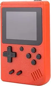 Handheld Games Retro Mini Video Games，Handheld Game Console with 400 Classical FC Games 2.8" Color Screen，Birthday for Boys Girls and Adults (Red) (Gameconsole-Red)