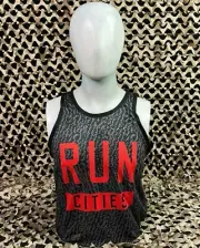 NEW HK Army Mr. H Terrain Dri Fit Tank Top - Orange - Small