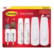10 Pack 3M Command General Purpose Hooks Value Pack