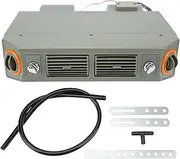 GRCFUMO Air Conditioning Evaporator Assembly, 3 Speed Temperature Adjustment Under Dash Evaporator, Air Conditioning Evaporator Assembly Kit for Cars Trucks RVs s (12V)