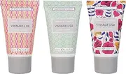 Heathcote & Ivory Ltd Vintage Fab & Flowers Hand Creams Set, 3 count