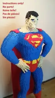 LEGO Superman & Batman building instruction bundle INSTRUCTIONS ONLY NO BRICKS