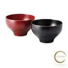 New J-kitchens Miso Soup Bowls Made in Japan Wooden Yamato Hotei Pair of Bowls