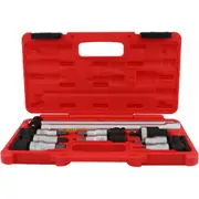 KC Tools 10pc 1/2" Dr AF Insert In-Hex Socket Set