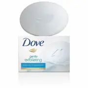 Dove Bar Soap - Gentle Exfoliating - 4 Bar Pack - New