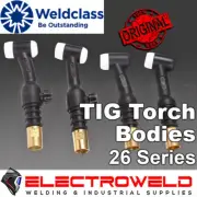 WELDCLASS 26V Torch Body Head Valve & Non Valve Suit 26 Series TIG Welding Torch