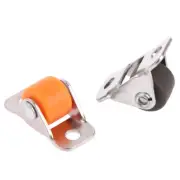 Straight Wheel Pastable Rotation Pulley Hardware Self Adhesive Tray Caster CR