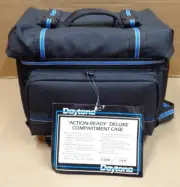 Vtg DAYTONA Action-Ready Deluxe Compartment Nylon Camera Case Model D-3030B