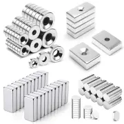 Super Strong Cylinder Rectangle Magnets Rare-Earth Neodymium Magnet W/Hole Round