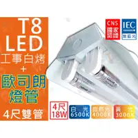 在飛比找蝦皮購物優惠-T5達人 T8 LED 4尺 雙管 附新版 CNS 20W*