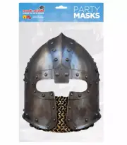 Norman Knight's Helmet Historical Single 2D Card Party Face Mask