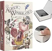 Book Safe Box, Camouflaged Safe with Combination Lock, Real Paper Diversion Book with Safe Portable Hidden Safe Storage Box for Jewelry, Money, Cash, Coins and Valuables (Les Miserables)
