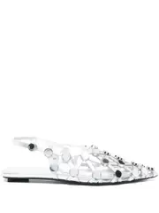 [The Attico] The Attico-Ballerine Grid-Donna 37 IT